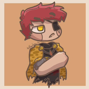 half, shaded - chibi = 15€